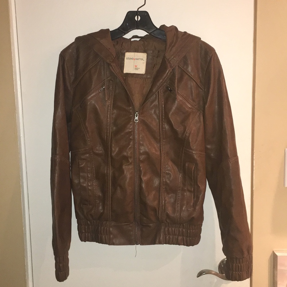 Leather jacket